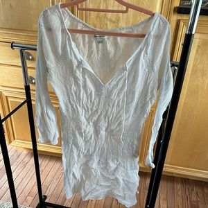 Large swim cover up- fits like a medium
